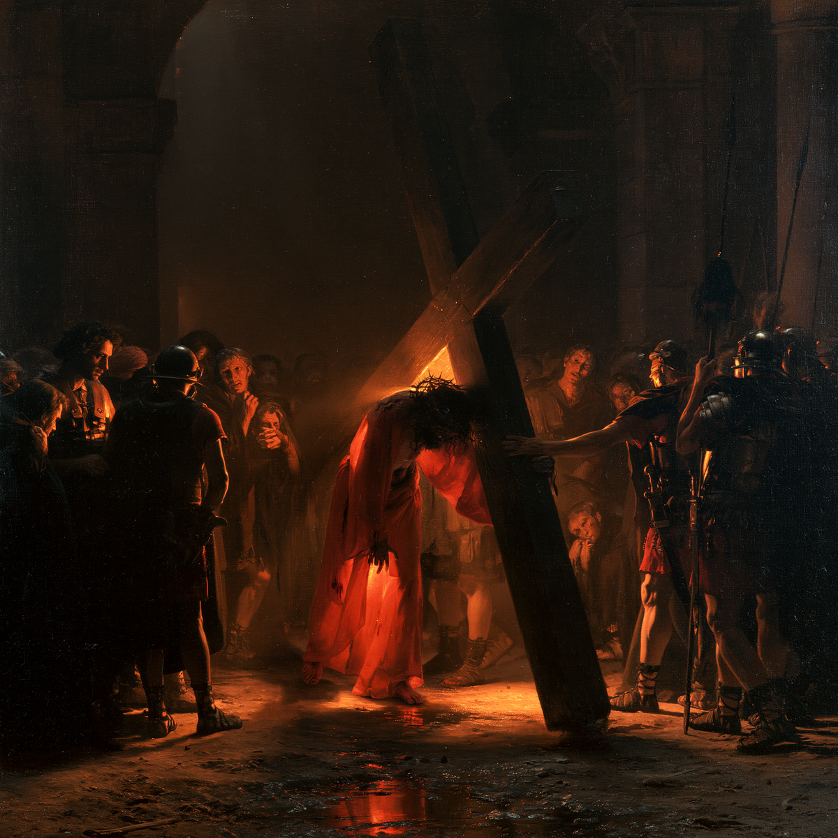 Square Test Bench - Alpha Art Print