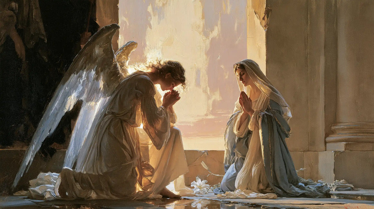 The Annunciation - The Annunciation at Dawn · Landscape n° 6