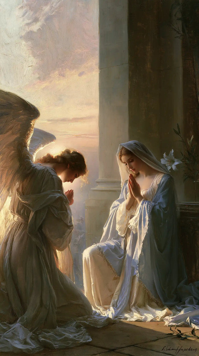 The Annunciation - The Annunciation at Dawn · Portrait n° 3