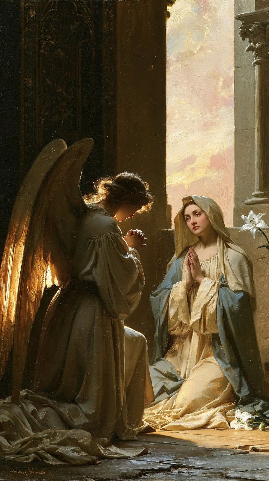 The Annunciation - The Annunciation at Dawn · Portrait n° 5