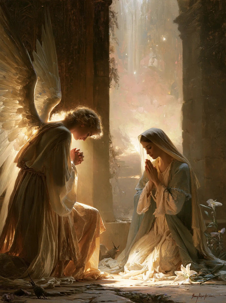 The Annunciation - The Annunciation at Dawn · Portrait n° 14