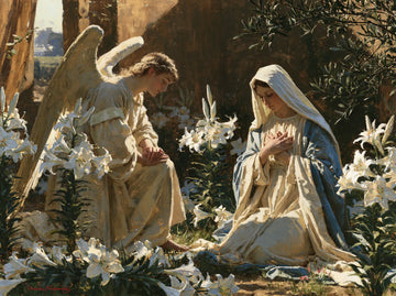 The Annunciation - The Annunciation in the Garden · Landscape n° 1