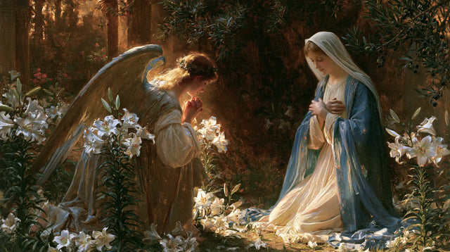 The Annunciation - The Annunciation in the Garden · Landscape n° 17
