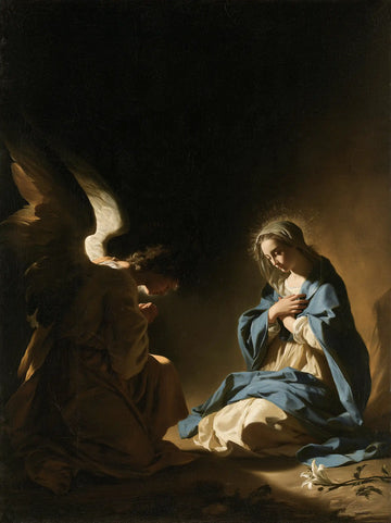The Annunciation - Black and Gold · Portrait n° 12