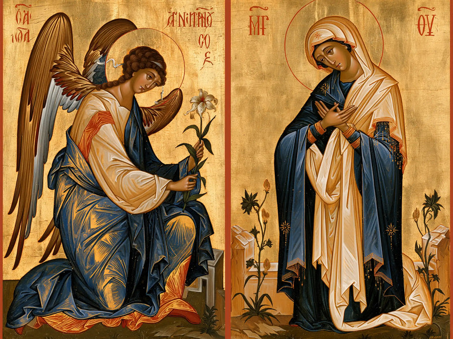 The Annunciation - Contemporary Byzantine · Landscape n° 3