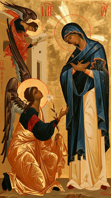 The Annunciation - Contemporary Byzantine · Portrait n° 5