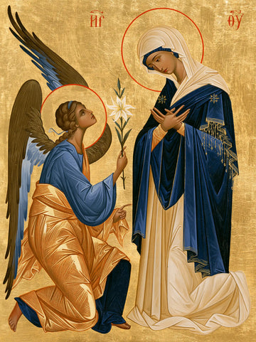 The Annunciation - Contemporary Byzantine · Portrait n° 17