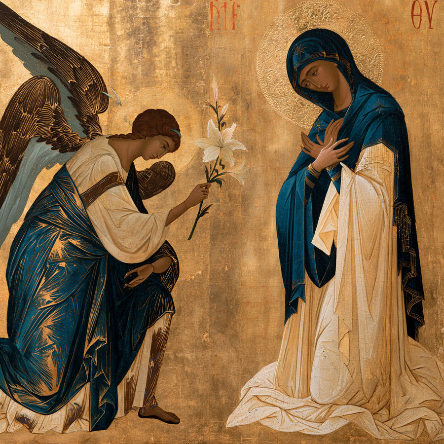 The Annunciation - Contemporary Byzantine · Square n° 1