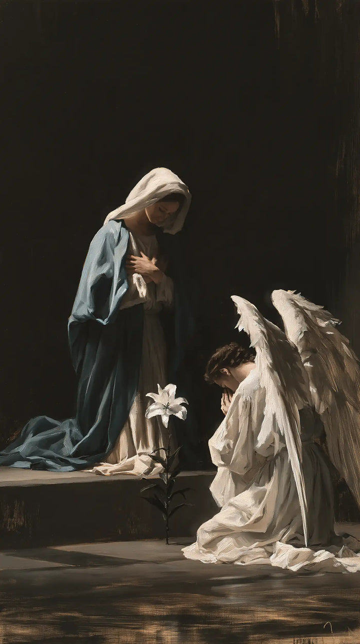 The Annunciation - Contemporary Minimalism · Portrait n° 5