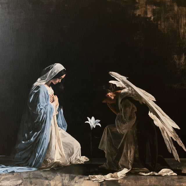 The Annunciation - Contemporary Minimalism · Square n° 3