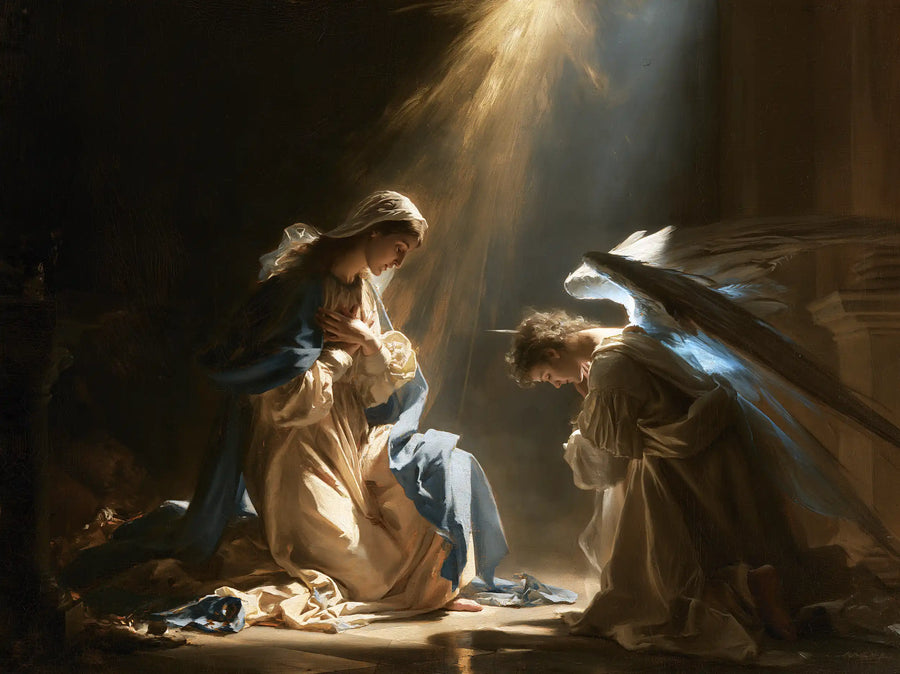 The Annunciation - Divine Light Descending upon Mary · Landscape n° 5
