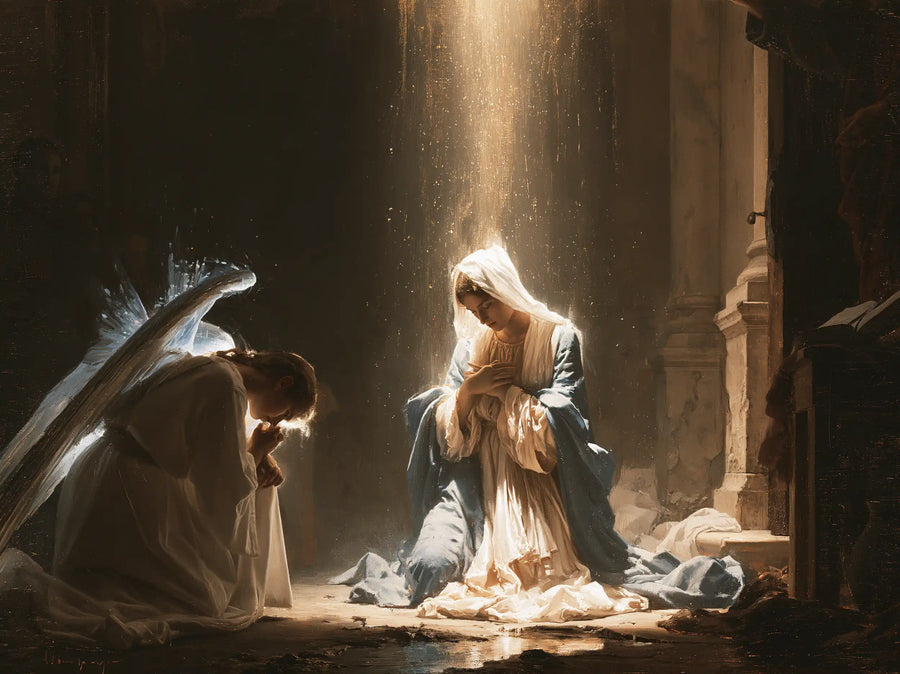 The Annunciation - Divine Light Descending upon Mary · Landscape n° 11