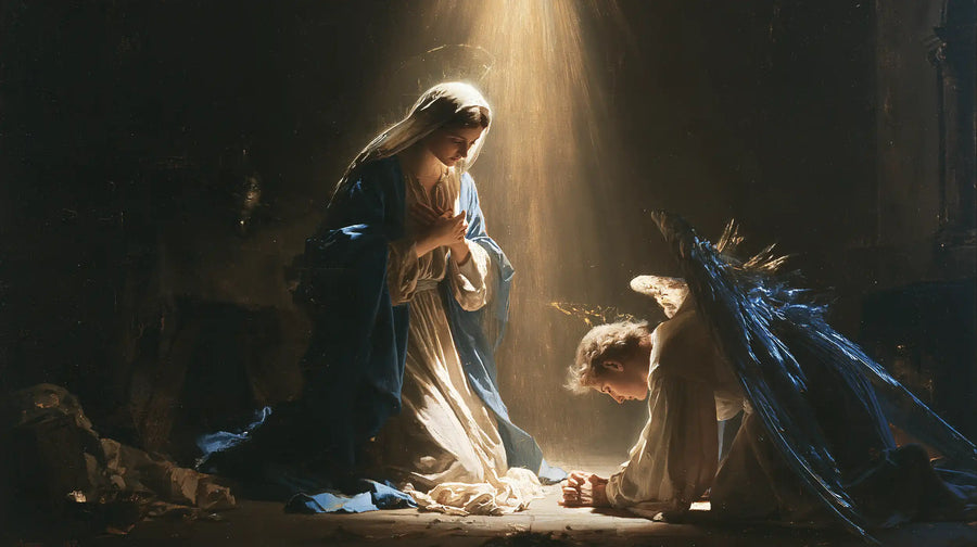 The Annunciation - Divine Light Descending upon Mary · Landscape n° 21