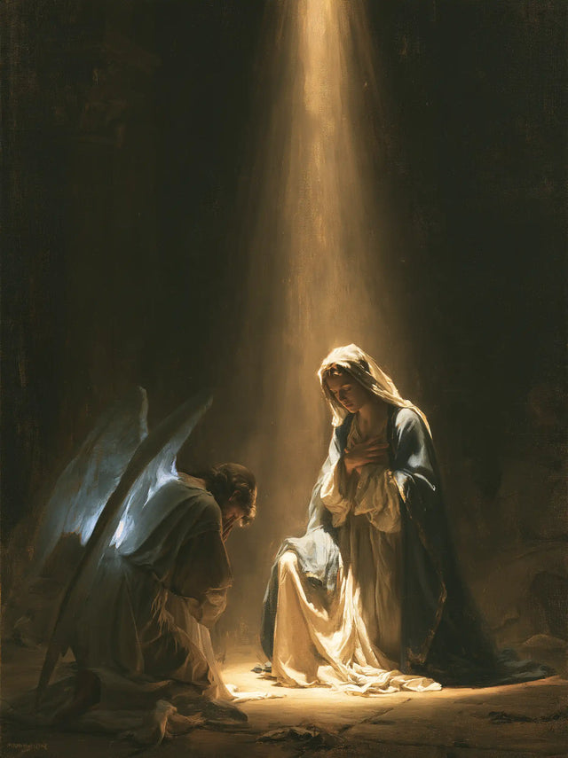 The Annunciation - Divine Light Descending upon Mary · Portrait n° 20