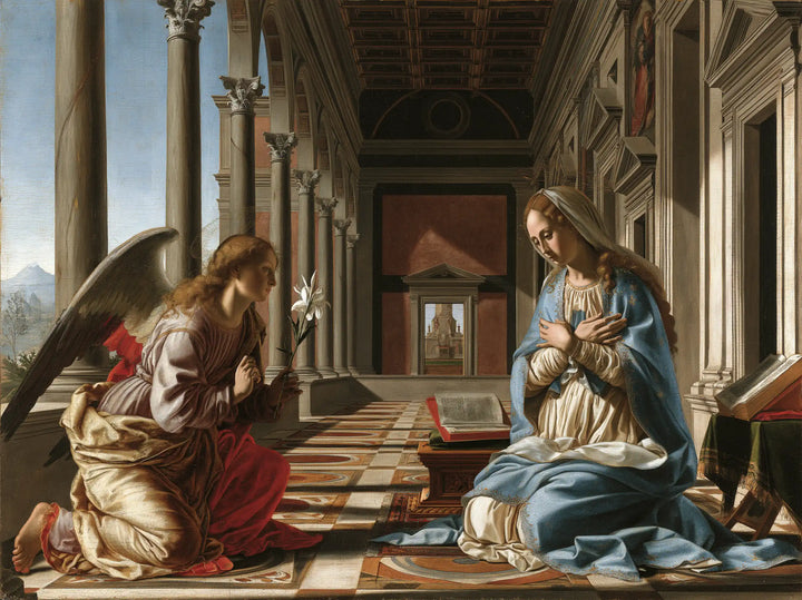 The Annunciation - Florentine Renaissance · Landscape n° 6