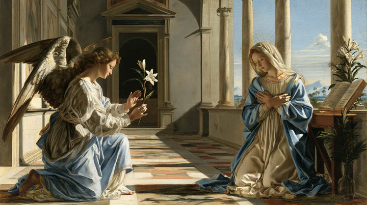 The Annunciation - Florentine Renaissance · Landscape n° 14