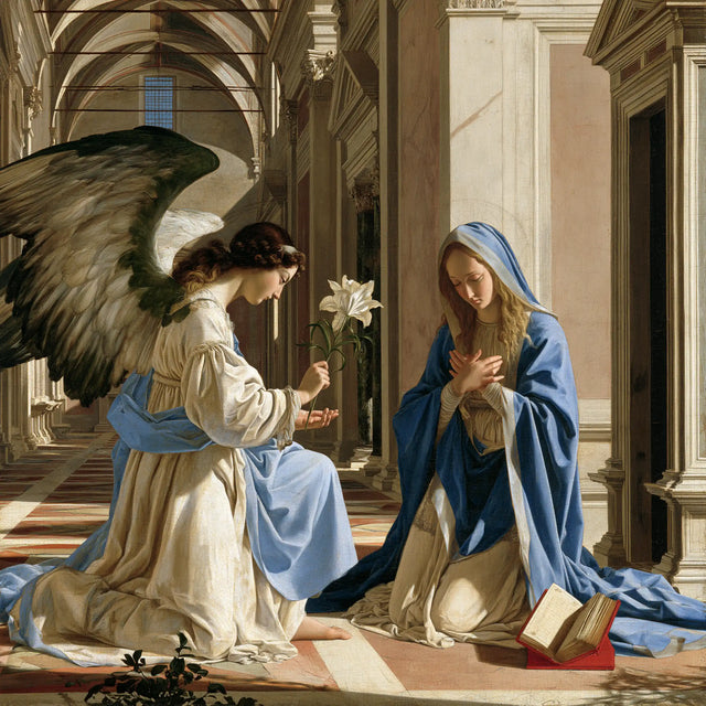 The Annunciation - Florentine Renaissance · Square n° 10