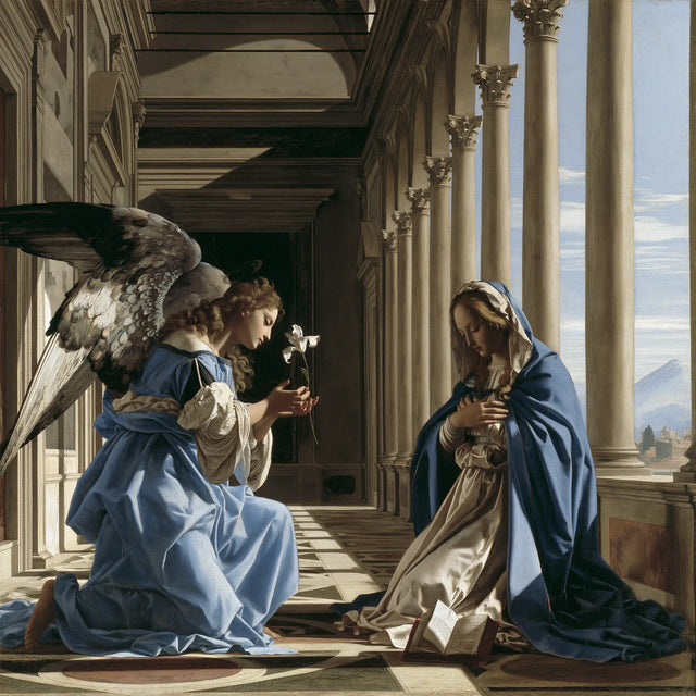 The Annunciation - Florentine Renaissance · Square n° 12