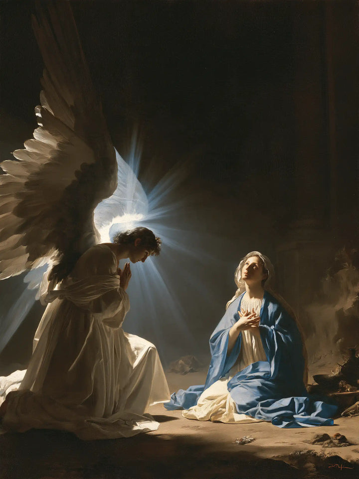 The Annunciation - Gabriel in Radiant Light · Portrait n° 14