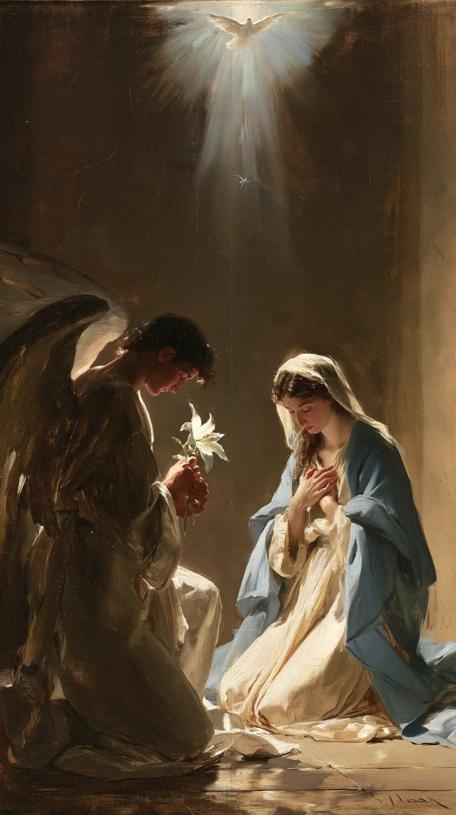 The Annunciation - The Holy Spirit · Portrait n° 4