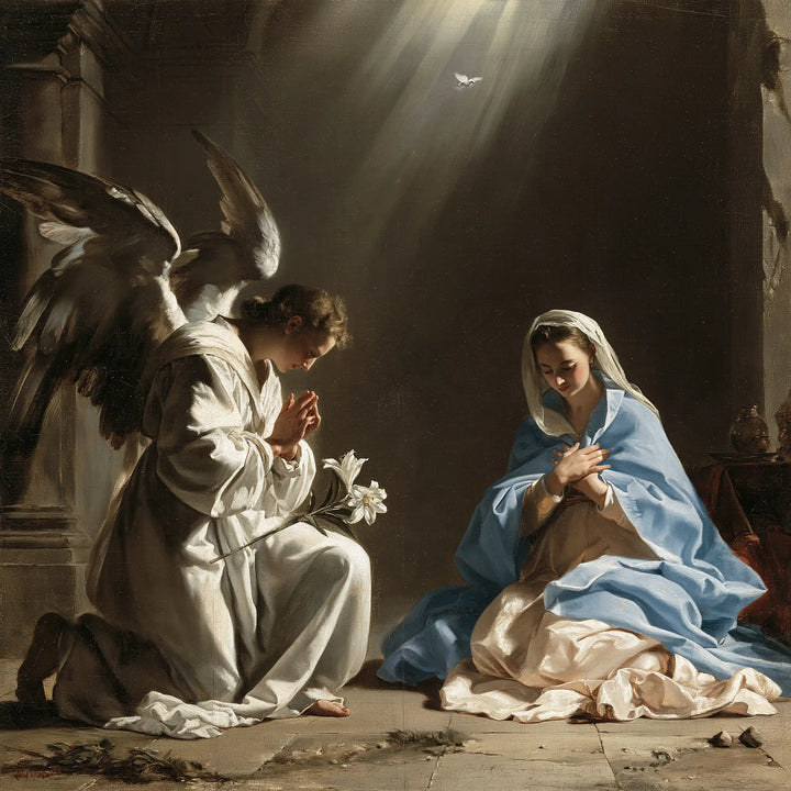 The Annunciation - The Holy Spirit · Square n° 3