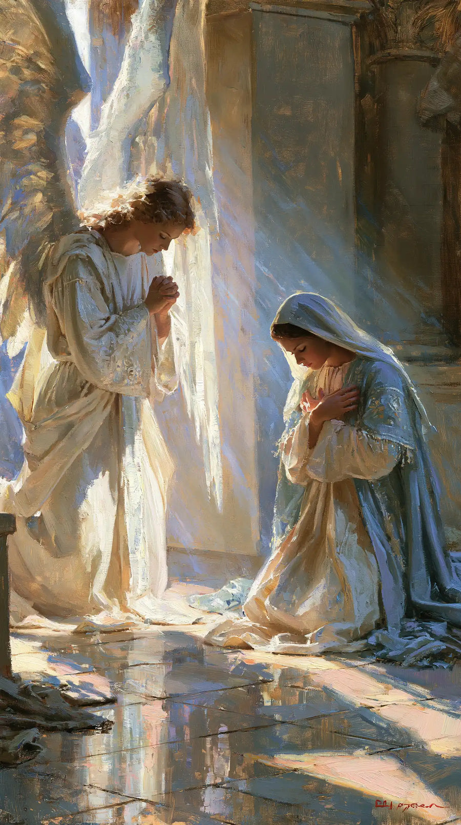The Annunciation - Impressionist · Portrait n° 7
