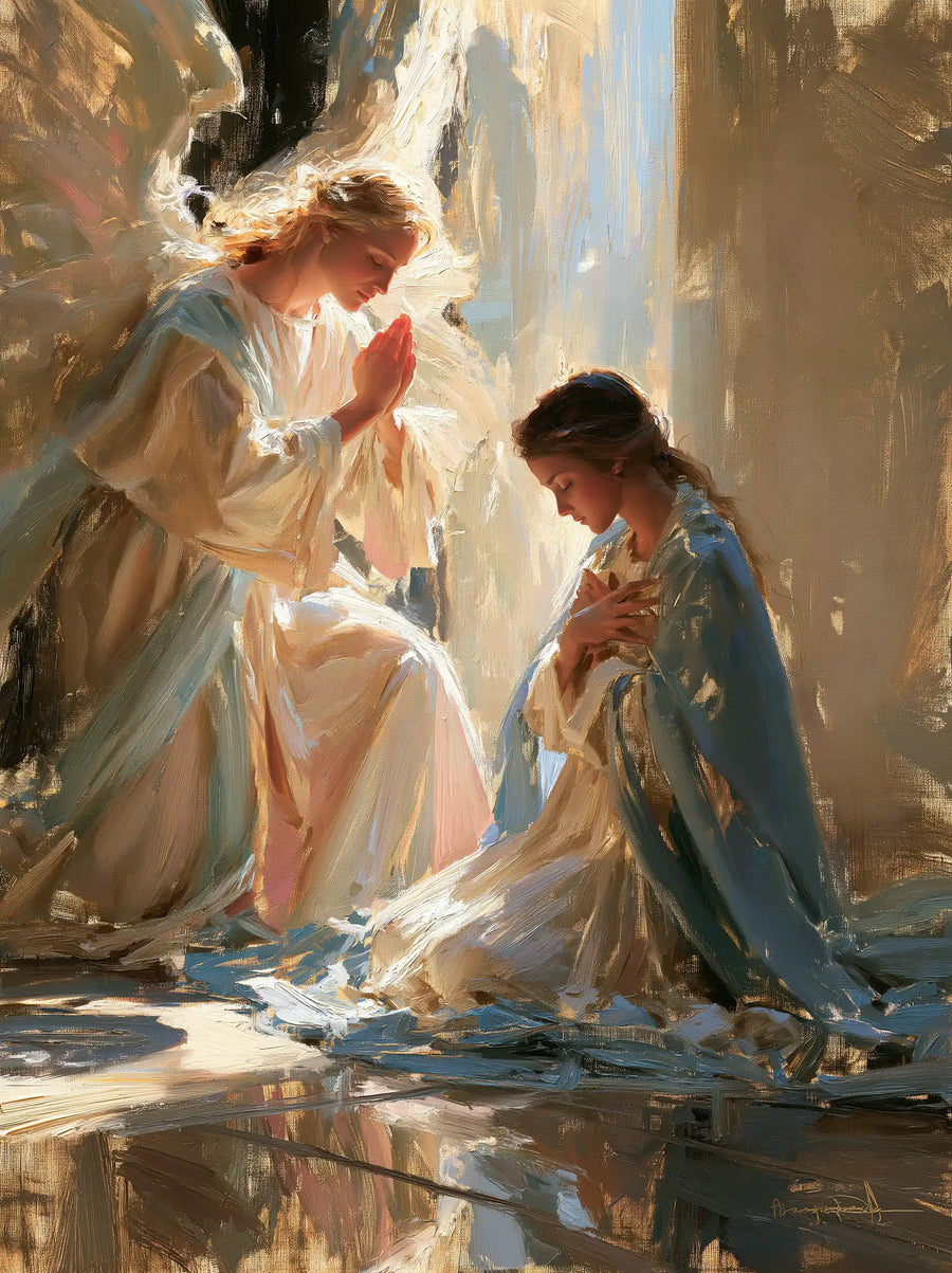 The Annunciation - Impressionist · Portrait n° 9