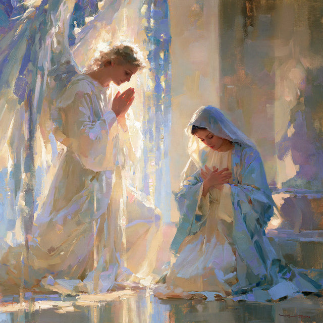 The Annunciation - Impressionist · Square n° 2