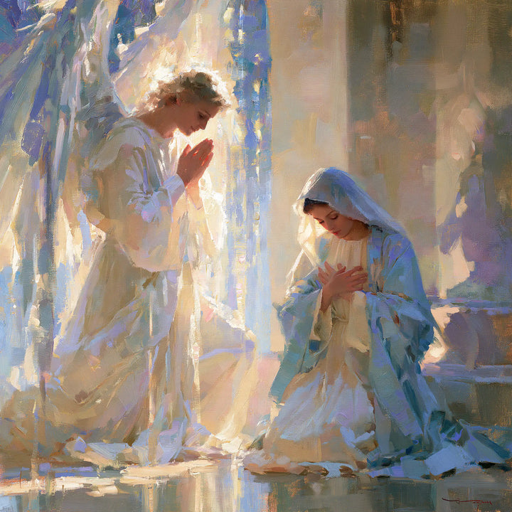 The Annunciation - Impressionist · Square n° 2