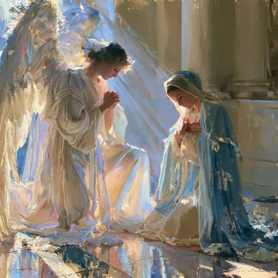 The Annunciation - Impressionist · Square n° 11
