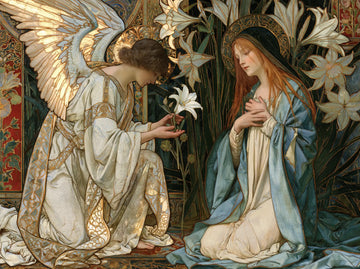 The Annunciation - Sacred Art Nouveau · Landscape n° 2