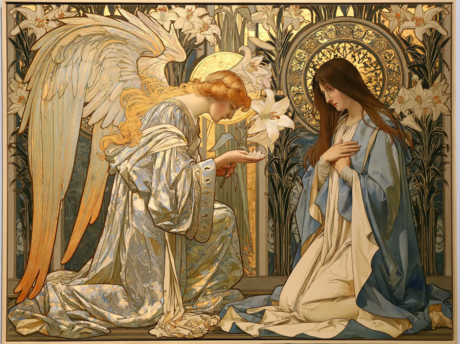 The Annunciation - Sacred Art Nouveau · Landscape n° 8