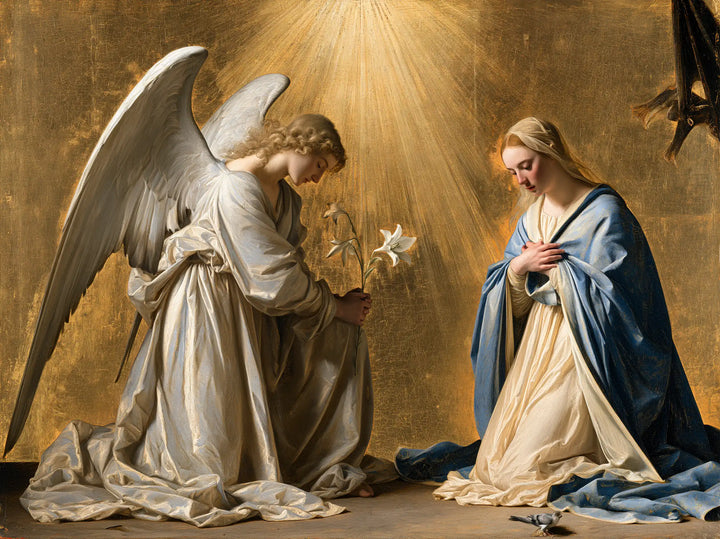 The Annunciation - Sacred Gold · Landscape n° 7
