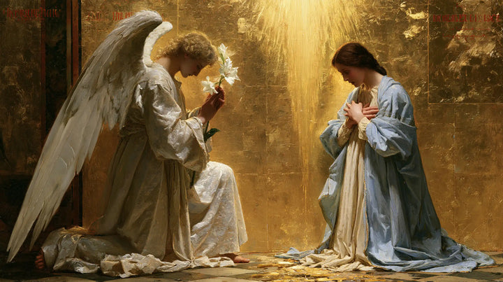 The Annunciation - Sacred Gold · Landscape n° 14