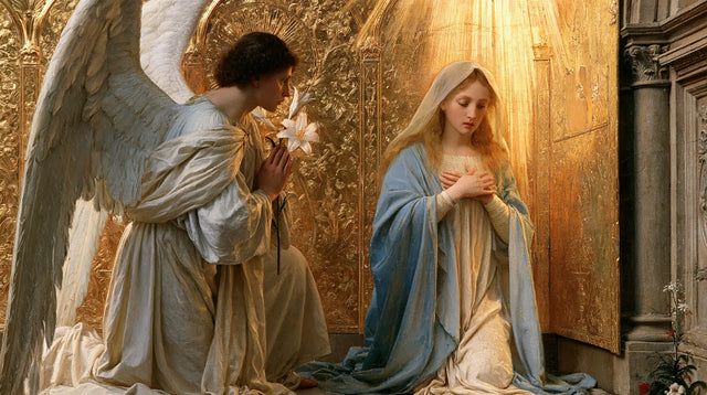 The Annunciation - Sacred Gold · Landscape n° 15