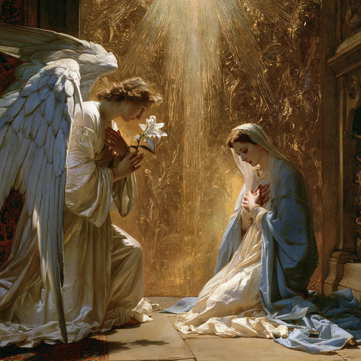 The Annunciation - Sacred Gold · Square n° 6