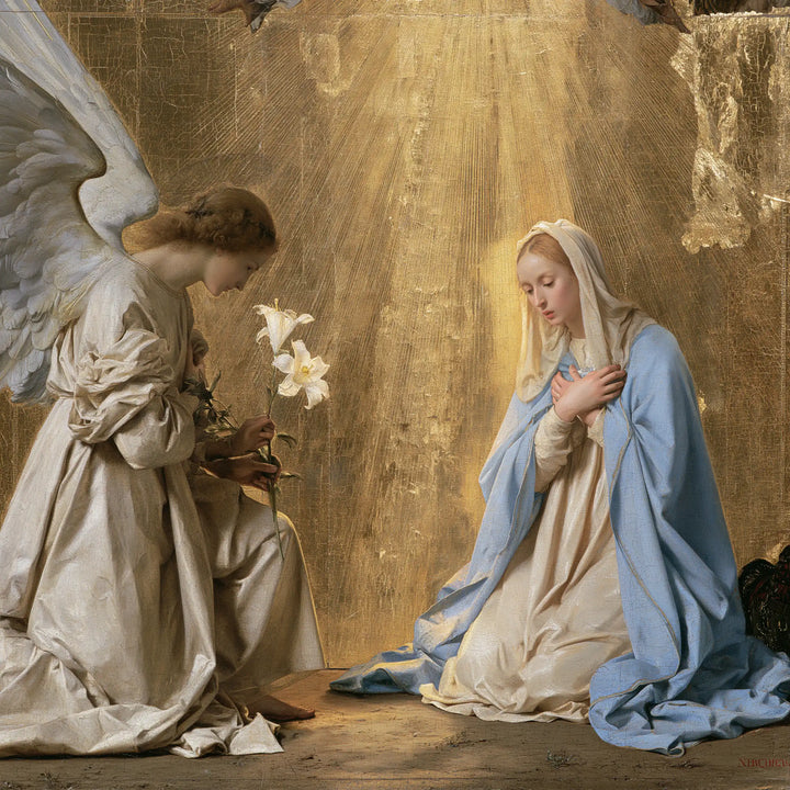 The Annunciation - Sacred Gold · Square n° 7