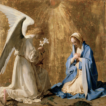 The Annunciation - Sacred Gold · Square n° 8