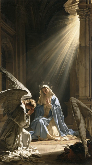 The Annunciation - Sacred Monumental View · Portrait n° 8