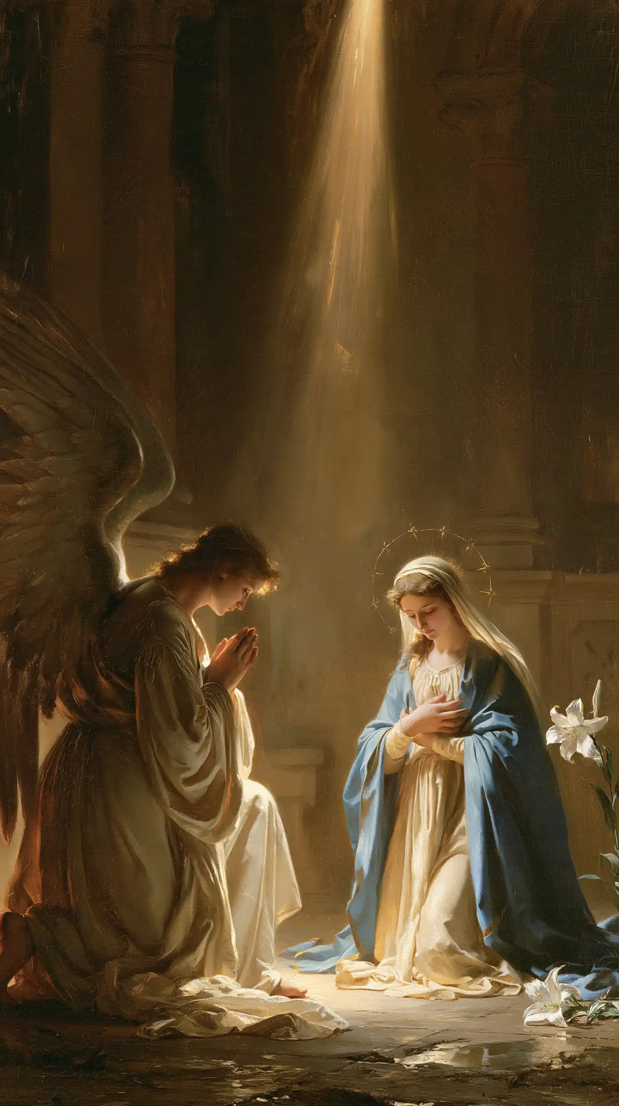 The Annunciation - The Silence of Mary · Portrait n° 3
