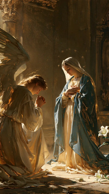 The Annunciation - The Silence of Mary · Portrait n° 5