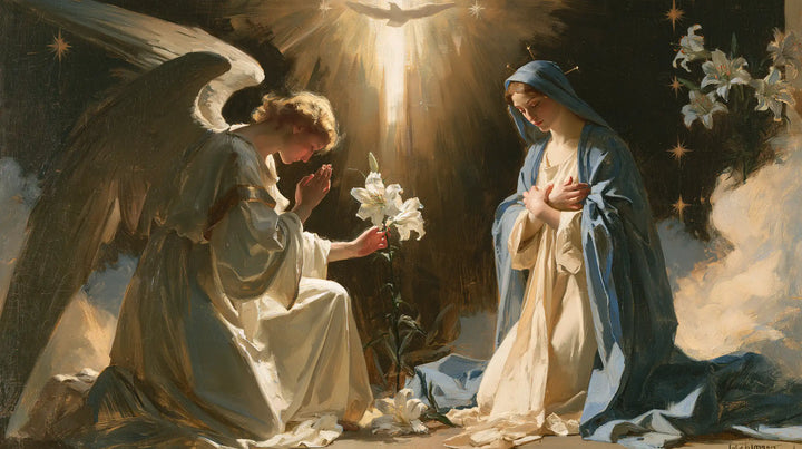 The Annunciation - Symbolist · Landscape n° 9