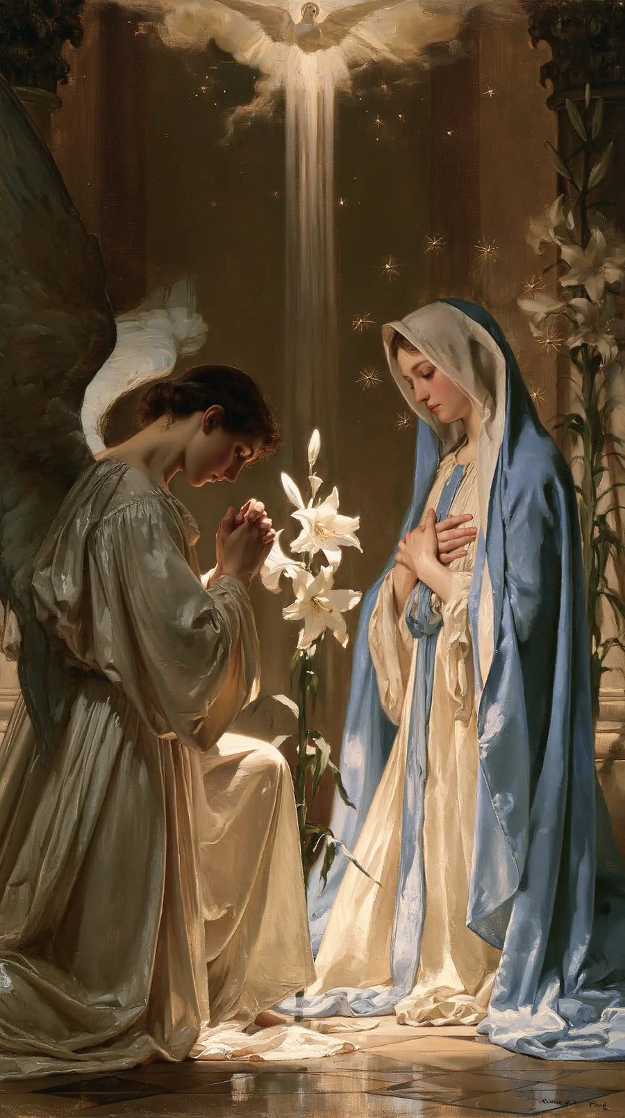 The Annunciation - Symbolist · Portrait n° 2