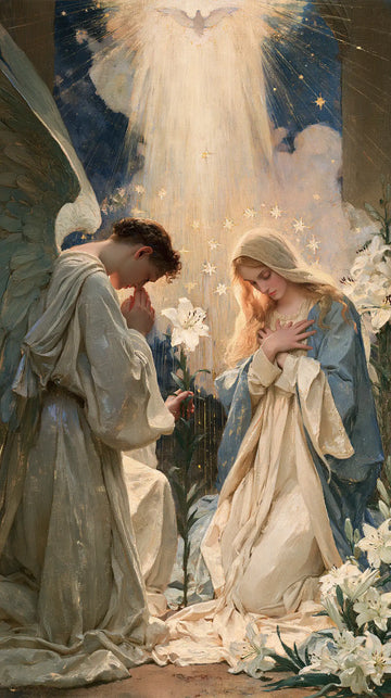 The Annunciation - Symbolist · Portrait n° 3