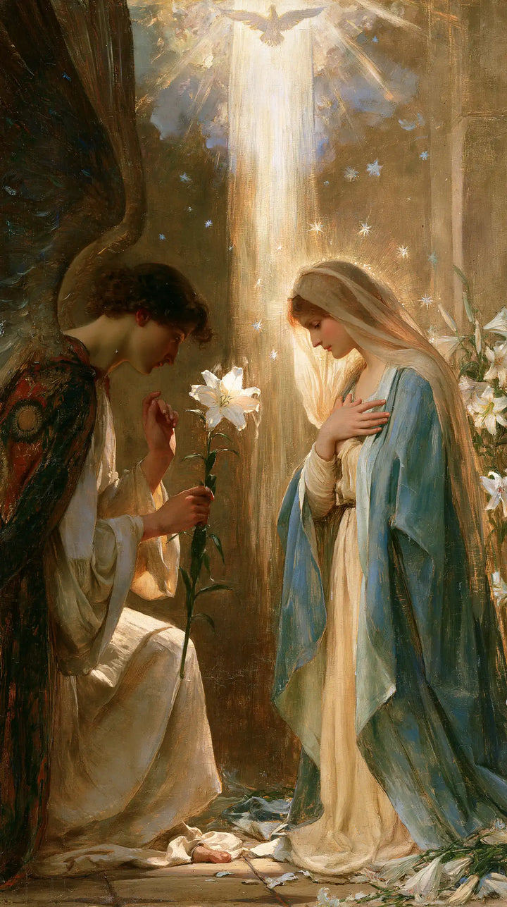 The Annunciation - Symbolist · Portrait n° 5