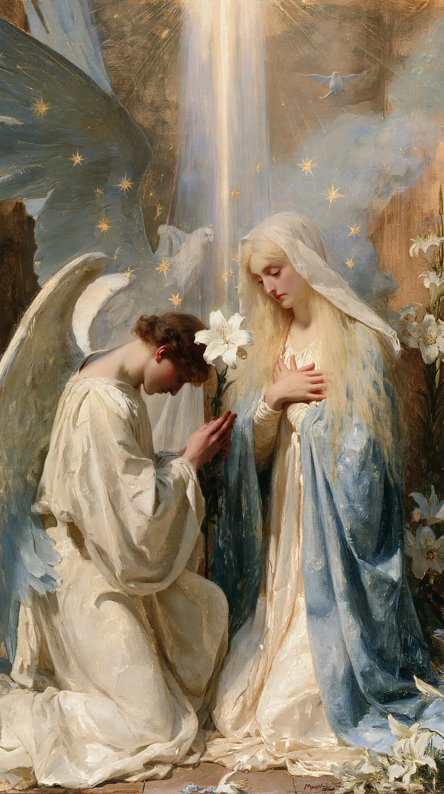 The Annunciation - Symbolist · Portrait n° 9