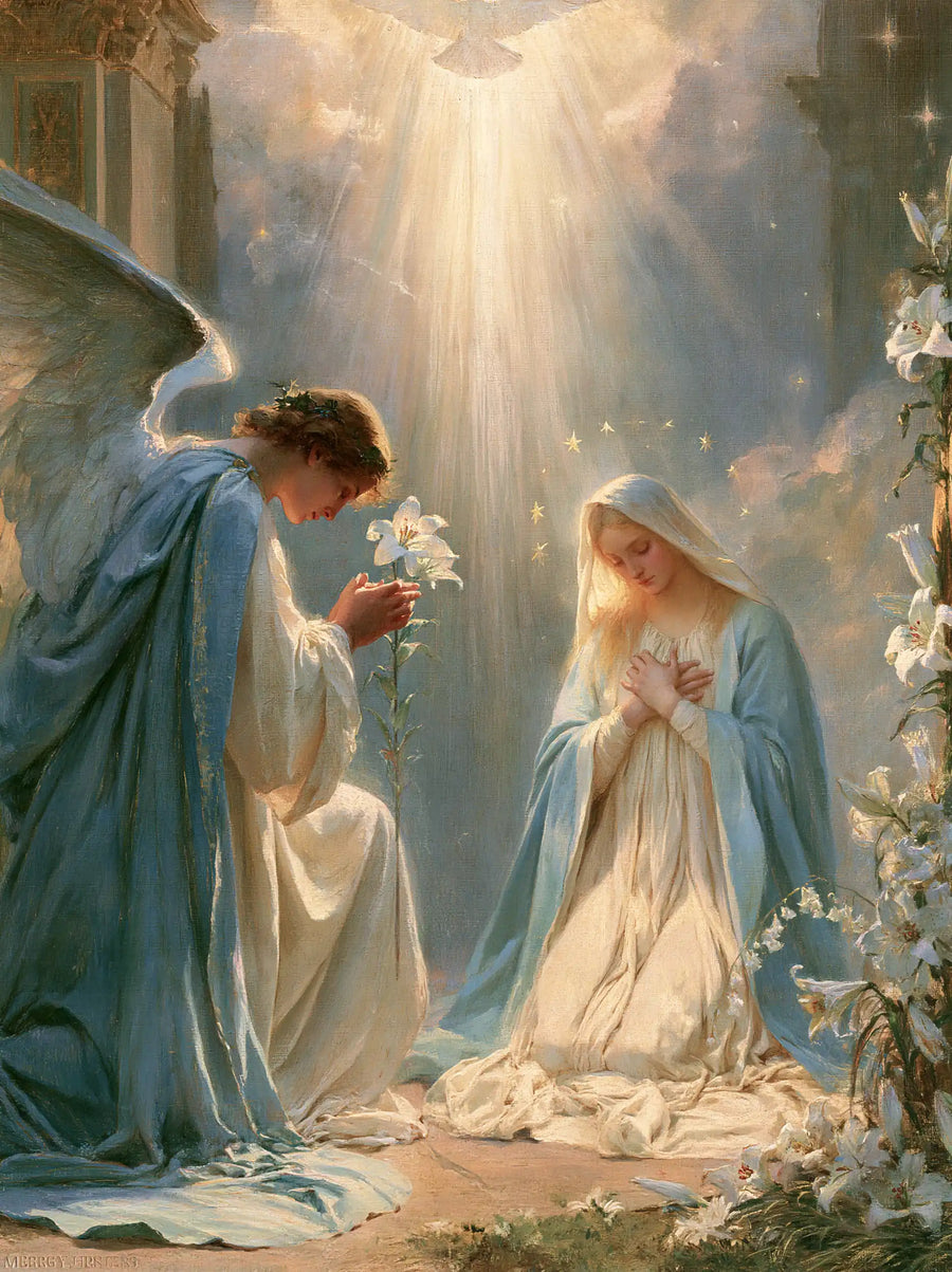 The Annunciation - Symbolist · Portrait n° 13