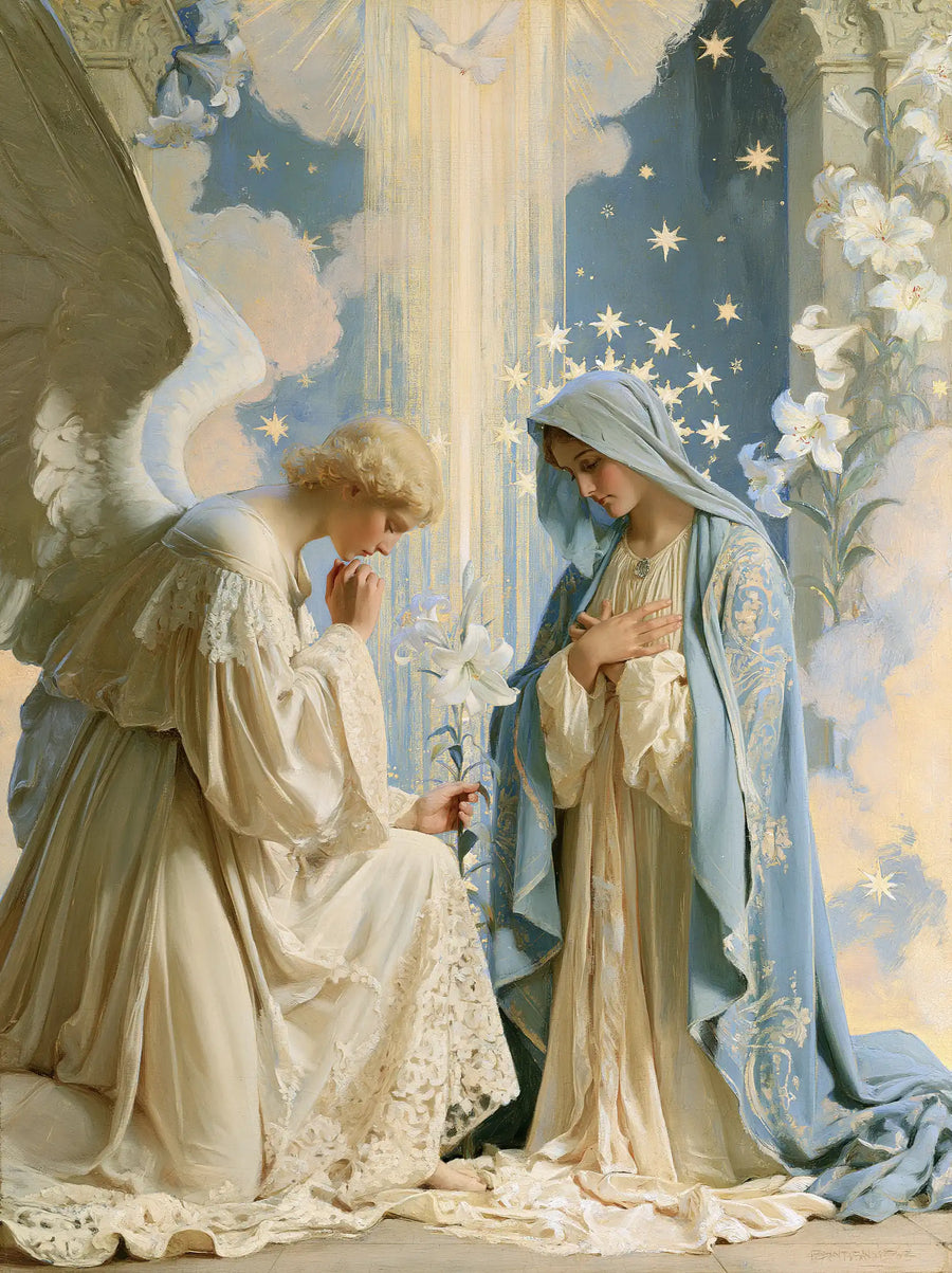 The Annunciation - Symbolist · Portrait n° 19