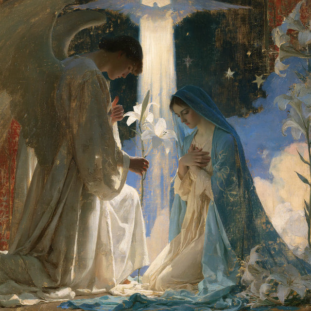 The Annunciation - Symbolist · Square n° 5