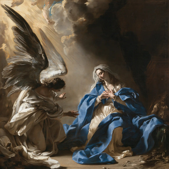 The Annunciation - Theatrical Baroque · Square n° 2